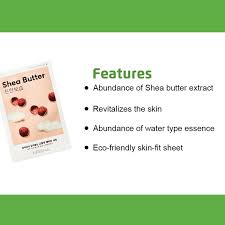 Missha Airy Fit Sheet Mask [Shea Butter]